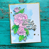 Pinkfresh Studio Favorite Things Sentiments Press Plate