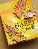 94747 Happy Fall Posh Script