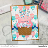 Layered Balloons Stencils