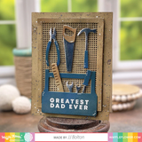 #1 Dad Sentiments Stamp Set