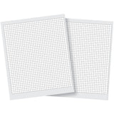3D Foam Micro Squares - White