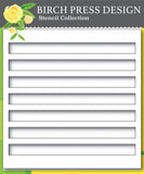 42029 Bold Stripes Stencil