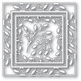 94018 Elegant Holly Double Frame craft die