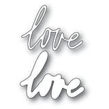 94119 Love Jotted Script craft die