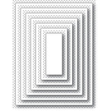 94360 Double Stitch Rectangle Cut Out craft die