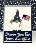 CF274 Gnome Patriotic Add-Ons Craft Die