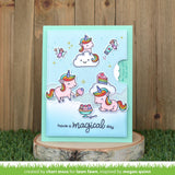 LF2319 Unicorn Picnic Stamp Set