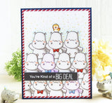 BB-047 Happy Hippos Stamp Set