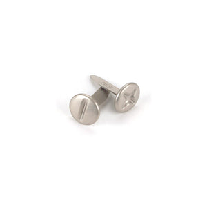 Screw Heads - Pewter Paper Fastner