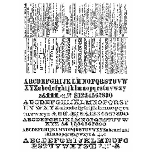 CMS266 Newsprint & Type