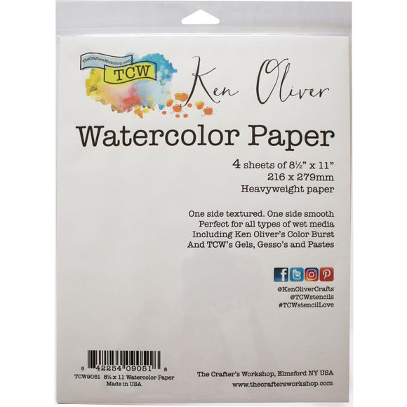 Ken Oliver Watercolor Paper Pack