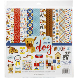 LMD198016 I Love my Dog 12x12 Collection