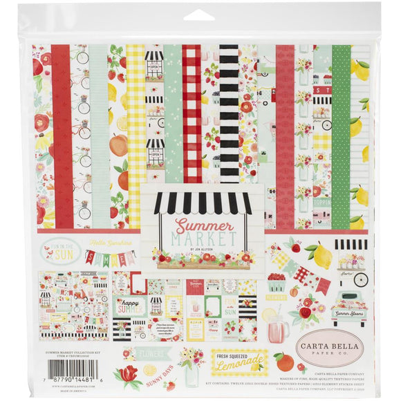 UM115016 Summer Market 12 x 12 Paper Collection
