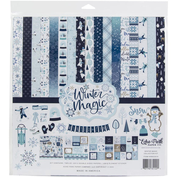 Winter Magic 12x12 Paper Collection Kit