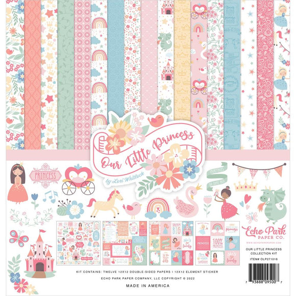 OLP271016 Our Little Princess 12 x 12 Paper Pack