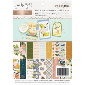 Live & let Grow 6x8" Paper Pad