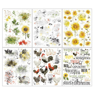 Vintage Artistry Countryside Rub Ons