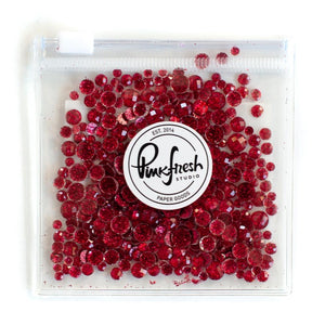 PinkFresh Glitter Drops - Ruby