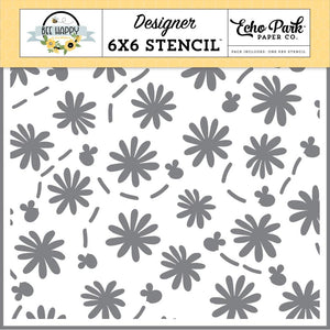 BH319034 What's the Buzz Stencil