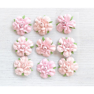 Pearl Pink Vincy Paper Flowers