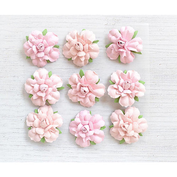 Pearl Pink Vincy Paper Flowers