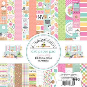 DB7623 Pretty Kitty 6 x 6" Paper Pad