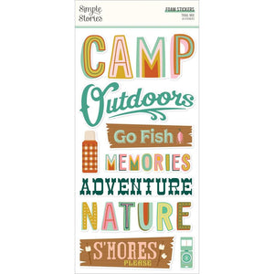 20323 Trail Mix Foam Stickers