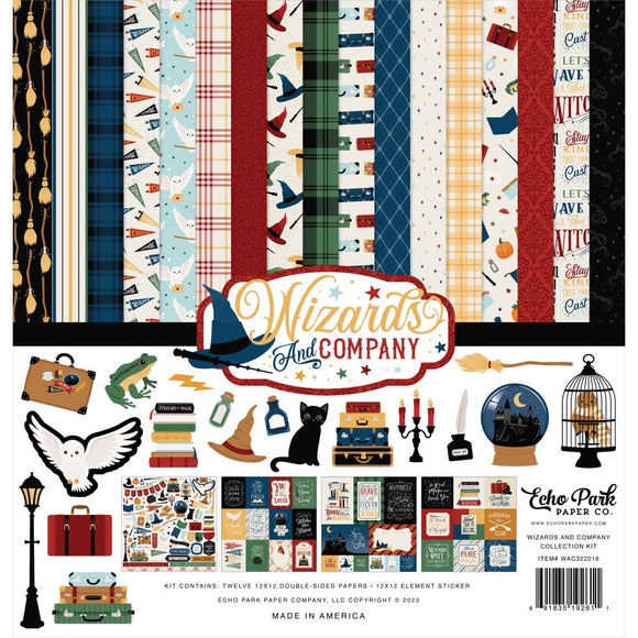 Wizards & Company 12 x 12 Paper Collection