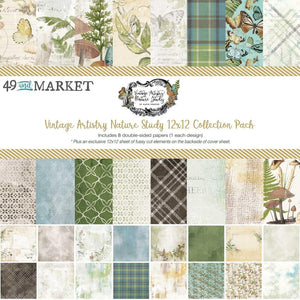 Vintage Artistry Nature Study 12 x 12 Paper Pack
