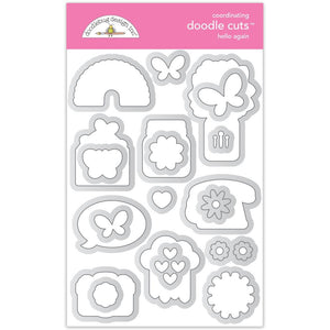 DB8184 Doodle Cuts - Hello Again