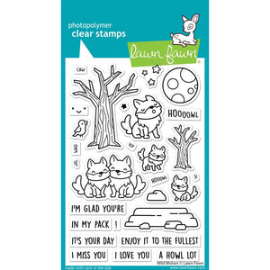 LF3219 Wild Wolves Stamp Set