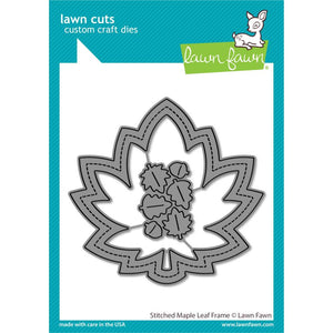 LF3249 Stitched Maple Leaf Frame