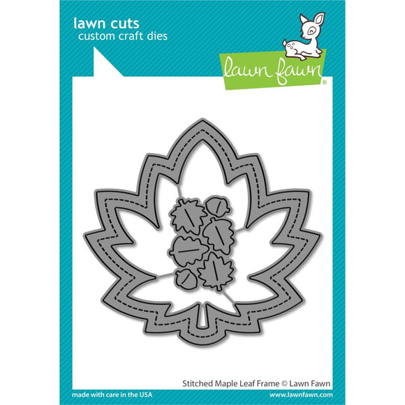 LF3249 Stitched Maple Leaf Frame