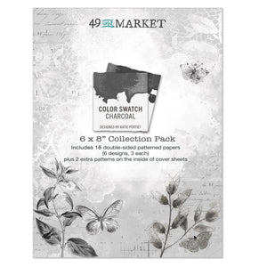 49 And Market Collage Sheets 6"x8" - Charcoal