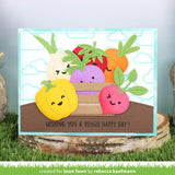 LF3373 Stitched Garden Veggies Die