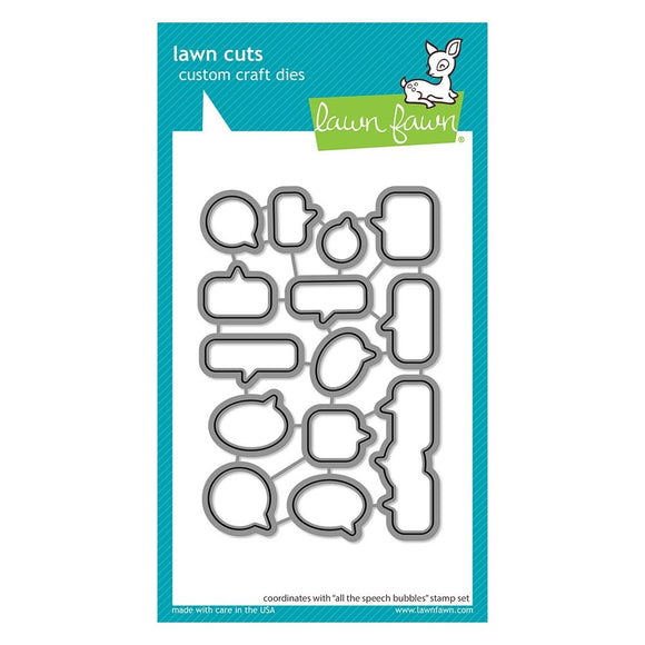 LF3360 All the Speech Bubbles Coordinating Dies