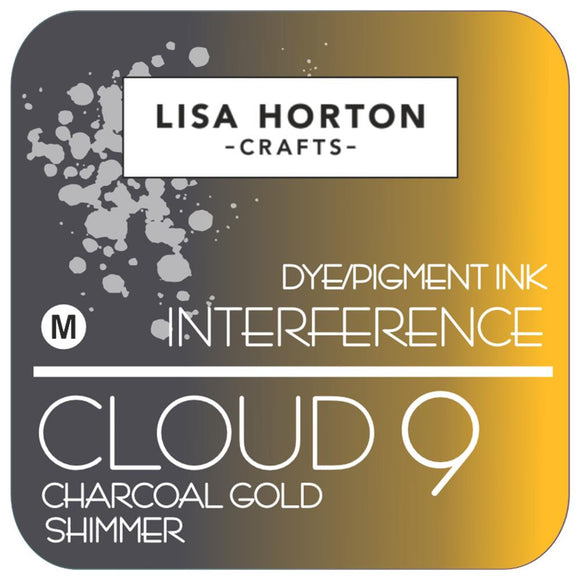 Charcoal Gold Shimmer Interference Ink
