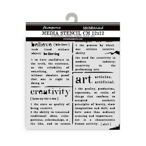 Dictionary Stencil
