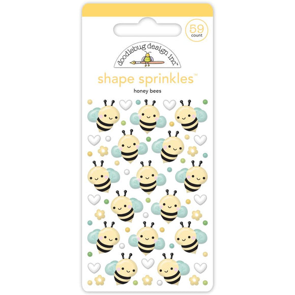 8827 Honey Bees Shape Sprinkles