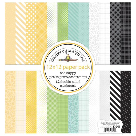 8854 Bee Happy 12x12 Petite Print Assortment