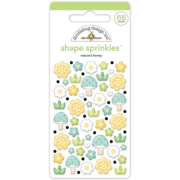 8828 Nature's Honey Shape Sprinkles