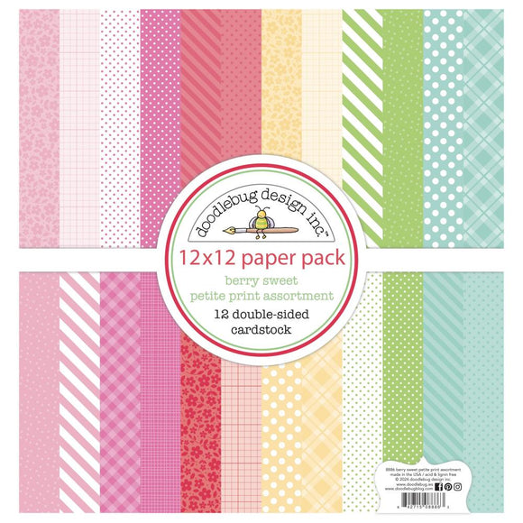 8886 Berry Sweet `12x12 Petite Print Assortment