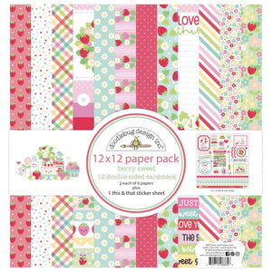 Berry Sweet 12x12 Paper Collection
