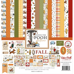 Winnie the Pooh Autumn 12x12 Paper Pack