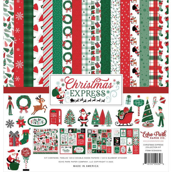 Christmas Express 12x12 Paper Pack