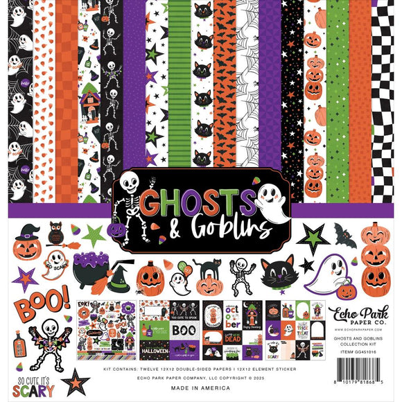 Ghosts & Goblins 12x12 Paper Pack