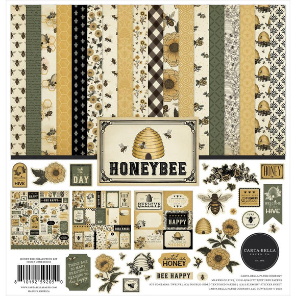 Honeybee 12x12 Paper Pack