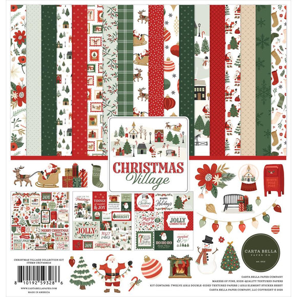 Christmas Village 12x12 Paper Pack
