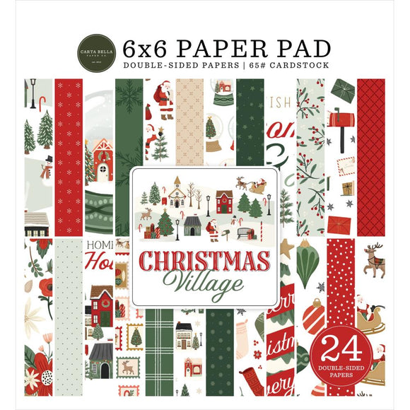 Christmas Village 6x6 Paper Pad