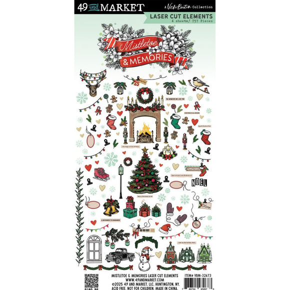 Mistletoe and Memories Laser Cuts